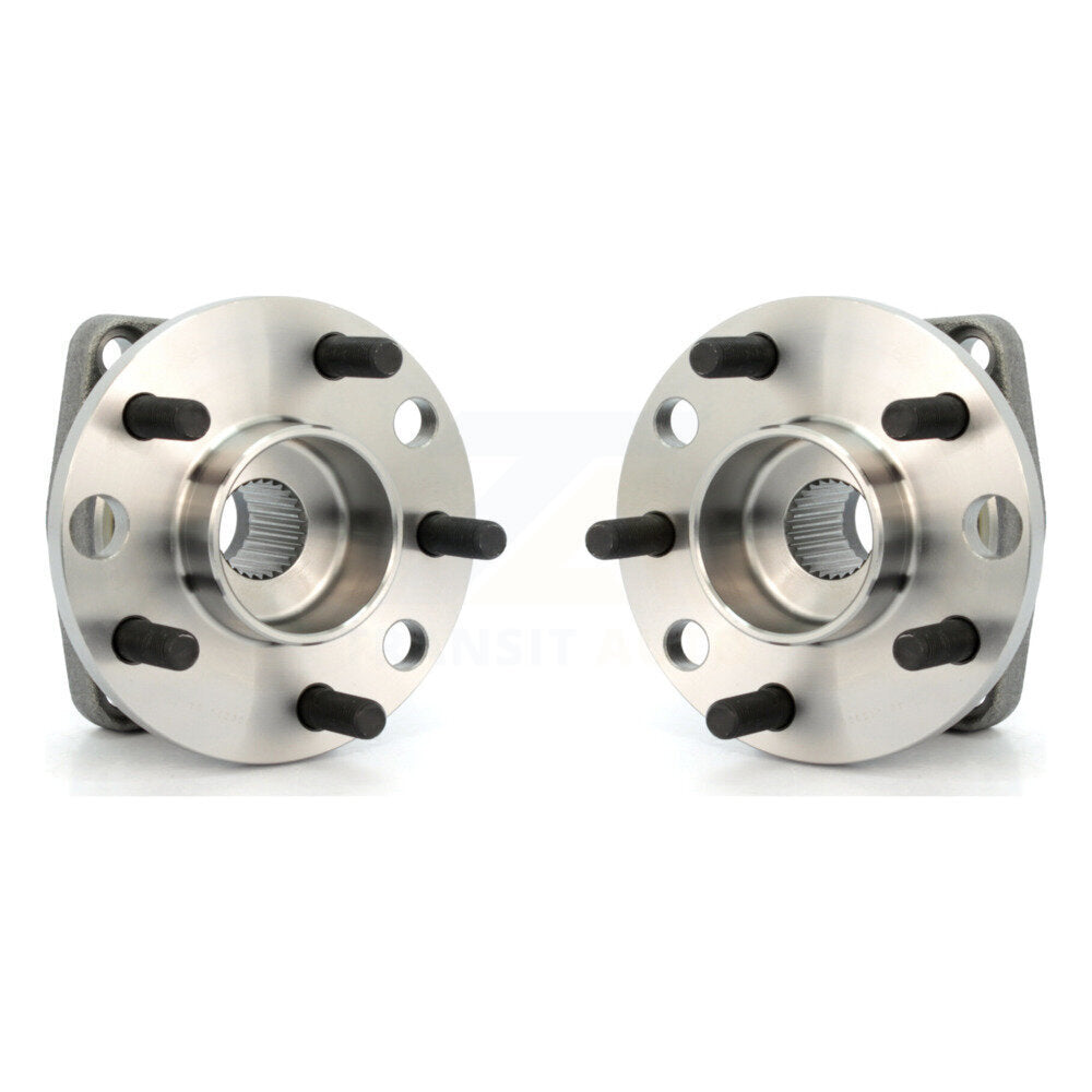 Wheel Bearing And Hub Assembly Rear Pair For 2002-2008 Jaguar X-Type