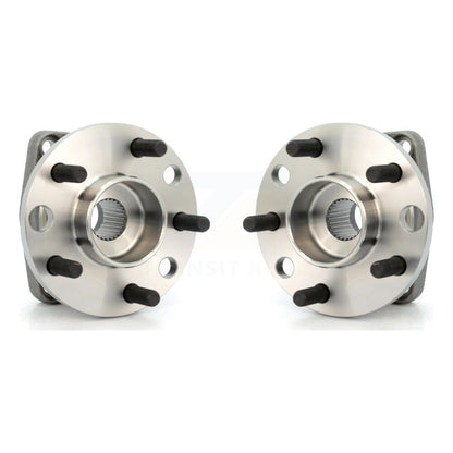 Wheel Bearing And Hub Assembly Rear Pair For 2002-2008 Jaguar X-Type
