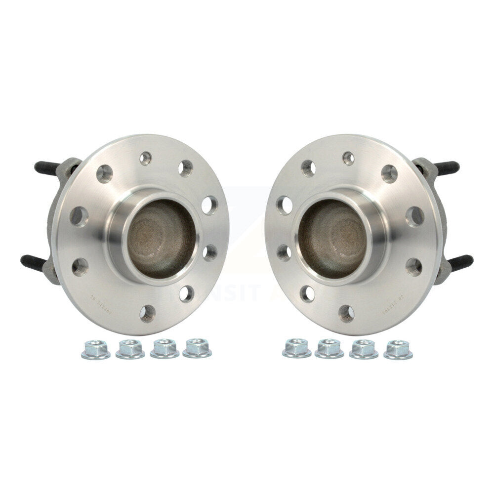 Wheel Bearing And Hub Assembly Rear Pair For Saab 9-3 9-3X