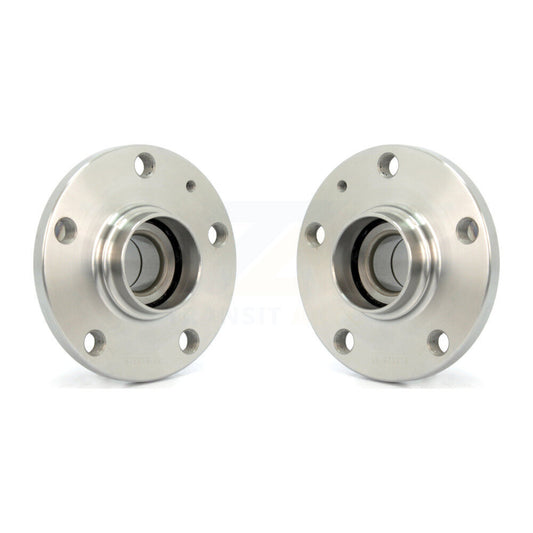Wheel Bearing Hub Assembly Rear Pair For Volkswagen Jetta Tiguan Passat Golf Q3