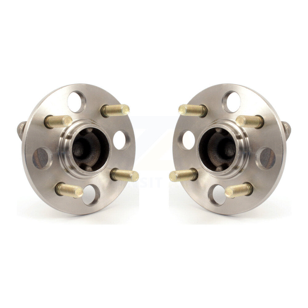 Wheel Bearing And Hub Assembly Rear Pair For Hyundai Accent Kia Rio Rio5 Non-ABS