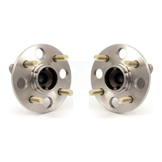 Wheel Bearing And Hub Assembly Rear Pair For Hyundai Accent Kia Rio Rio5 Non-ABS