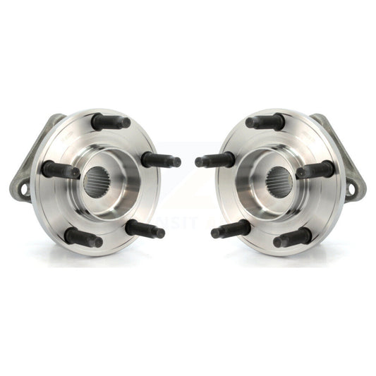 Wheel Bearing And Hub Assembly Rear Pair For 2007-2010 Ford Edge Lincoln MKX AWD