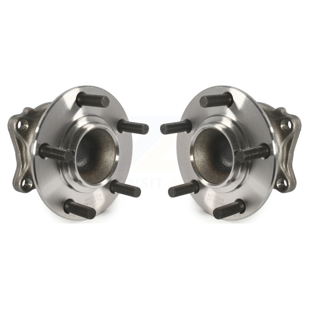 Wheel Bearing And Hub Assembly Rear Pair For Mitsubishi Outlander FWD