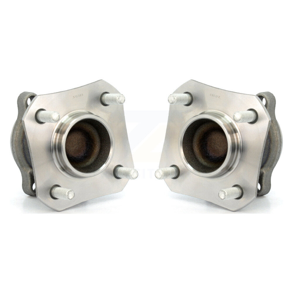 Wheel Bearing & Hub Assembly Rear Pair For 07-12 Nissan Sentra 2.0L with Non-ABS
