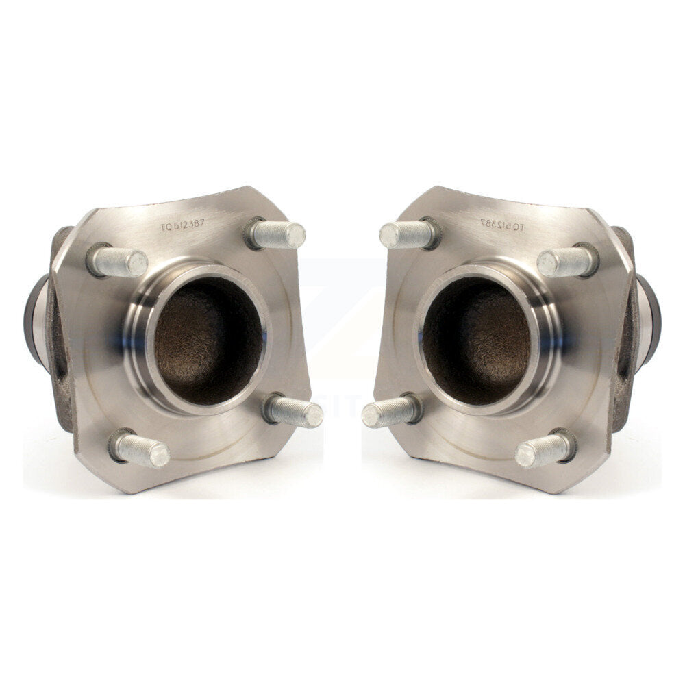 Wheel Bearing And Hub Assembly Rear Pair For 2007-2011 Nissan Versa Non-ABS