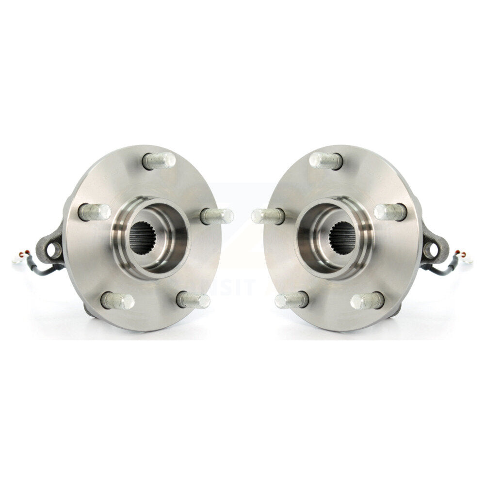 Wheel Bearing And Hub Assembly Rear Pair For 2007-2013 Suzuki SX4 AWD