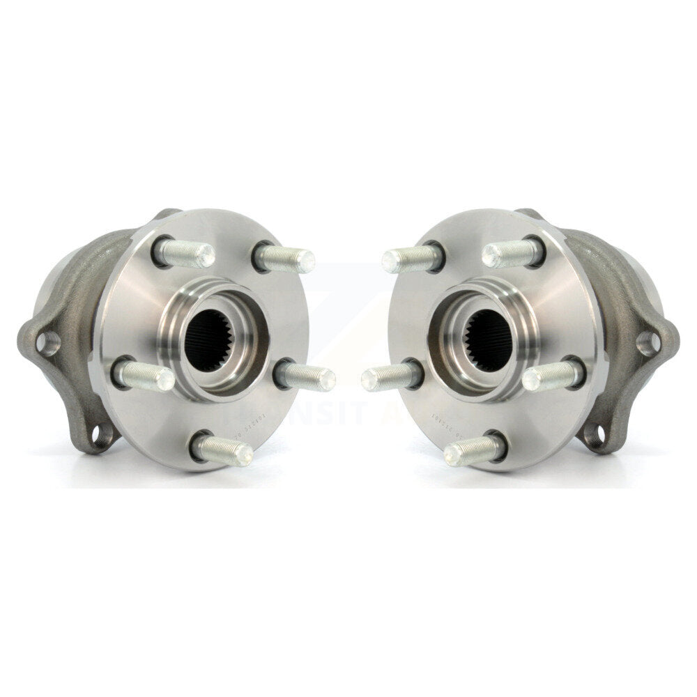 Wheel Bearing & Hub Assembly Rear Pair For Subaru Crosstrek Impreza Forester BRZ