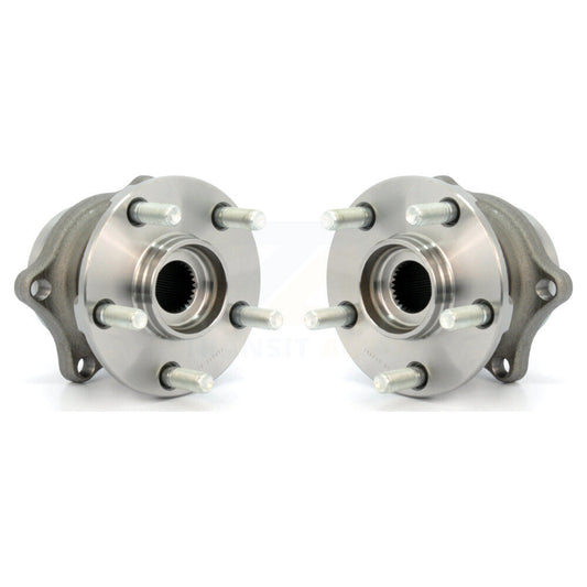 Wheel Bearing & Hub Assembly Rear Pair For Subaru Crosstrek Impreza Forester BRZ