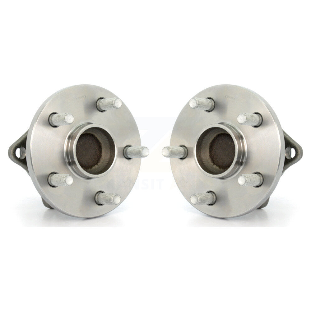 Wheel Bearing And Hub Assembly Rear Pair For Toyota Corolla Matrix Pontiac Vibe