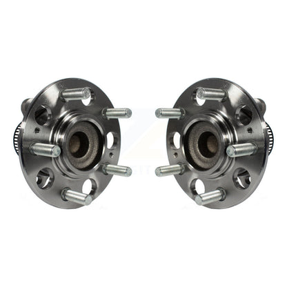 Wheel Bearing And Hub Assembly Rear Pair For 2008-2010 Hyundai Elantra Non-ABS