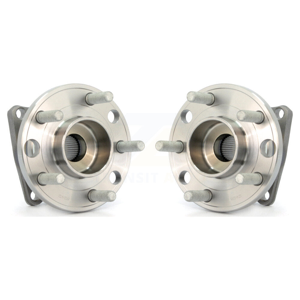 Wheel Bearing And Hub Assembly Rear Pair For 2005-2010 Volvo S40 V50 AWD