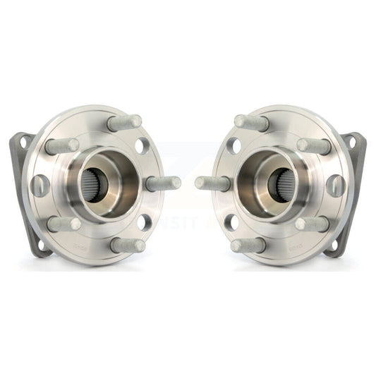 Wheel Bearing And Hub Assembly Rear Pair For 2005-2010 Volvo S40 V50 AWD
