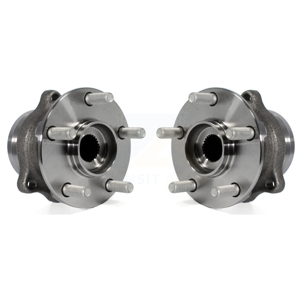 Wheel Bearing & Hub Assembly Rear Pair For Subaru Crosstrek Impreza Forester XV