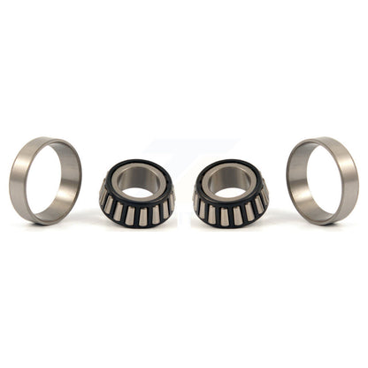 Wheel Bearing Race Front Outer Pair For Mercedes-Benz Ford F-150 Mustang E350 S