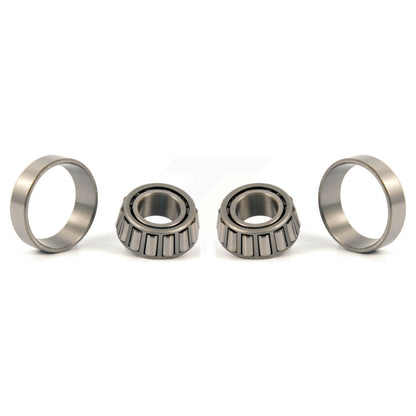 Front Outer Wheel Bearing and Race Set 1980-2004 Chevrolet C2500 G20 R10 & Buick Regal & Mercedes-Benz 300SD 300SDL & Avanti II & Pontiac Laurentian