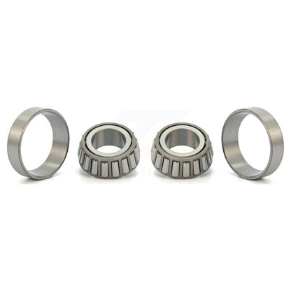 Wheel Bearing Race Front Outer Pair For Chevrolet S10 GMC Camaro Sonoma Pontiac