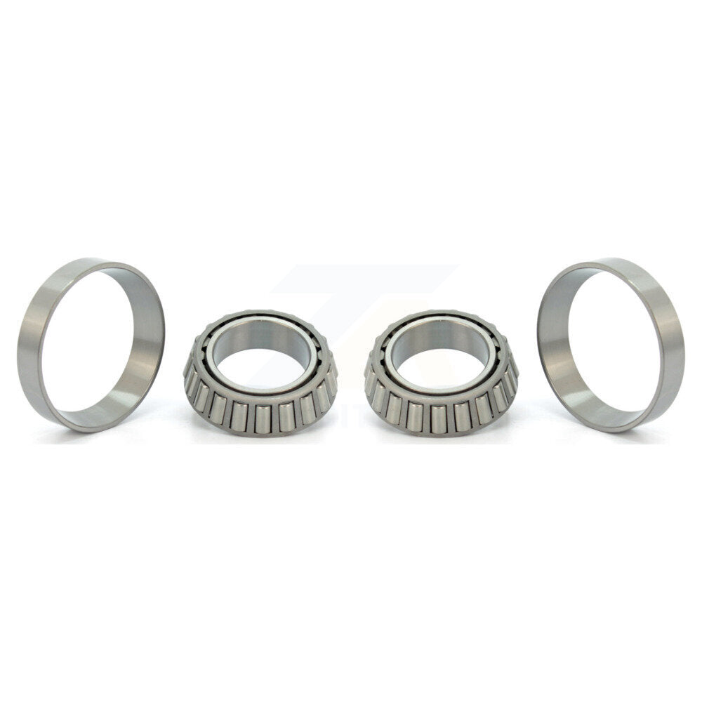 Front Outer Wheel Bearing and Race Set 1980-1998 Ford Bronco/II & GMC K1500 K2500 V2500 & Chevrolet K20 V1500 V20 Blazer & Jeep J10 Scrambler Wagoneer