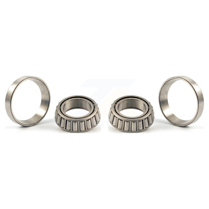Wheel Bearing Race Front Outer Pair For GMC W4500 Forward Hino Chevrolet 145 165