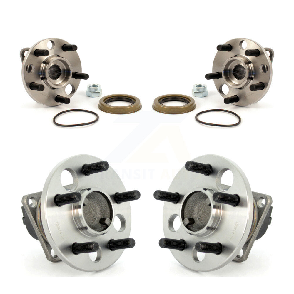 Wheel Bearing Hub Assembly Front Rear Kit For Chevrolet Cavalier Pontiac Sunfire
