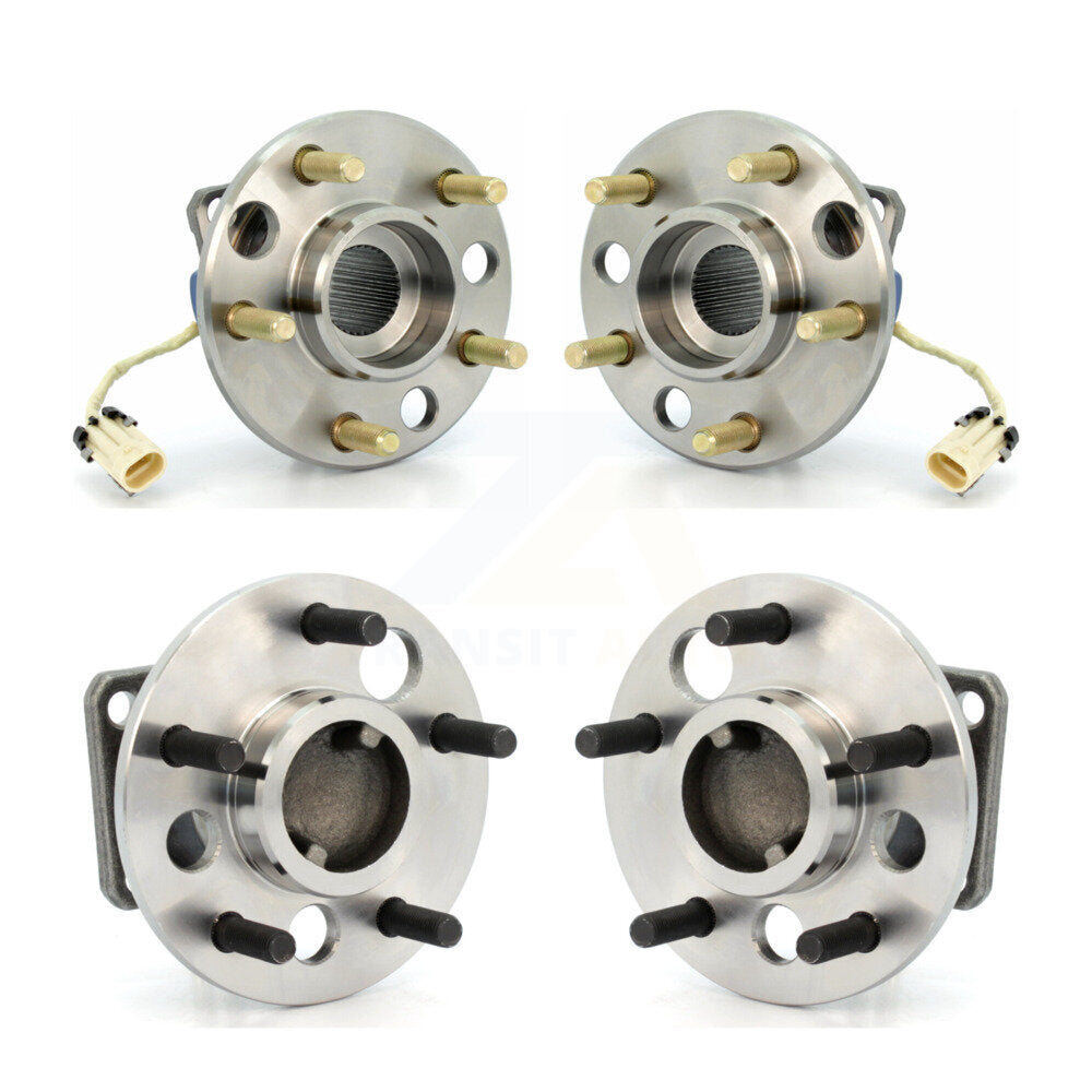 Wheel Bearing Hub Assembly Front Rear Kit For 1991 Buick LeSabre With 33 Splines