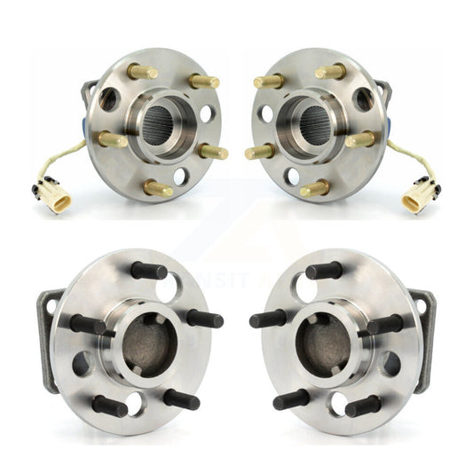 Wheel Bearing Hub Assembly Front Rear Kit For 1991 Buick LeSabre With 33 Splines