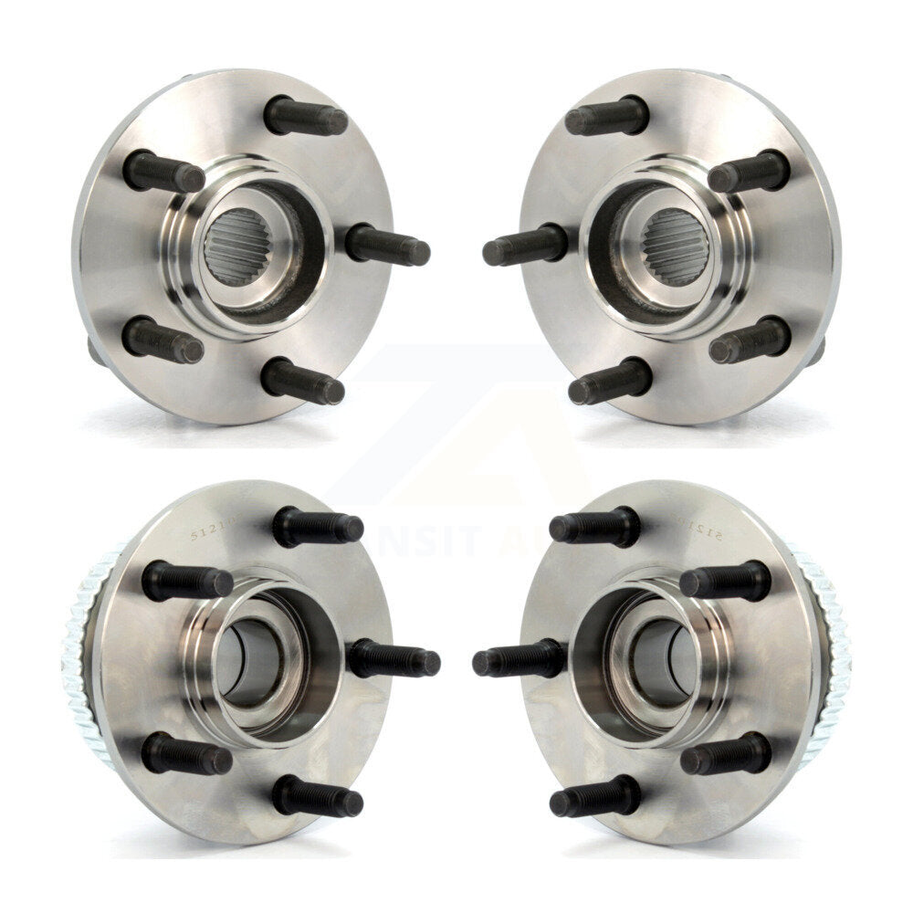 Wheel Bearing Hub Assembly Front Rear Kit For Ford Taurus Mercury Sable Lincoln