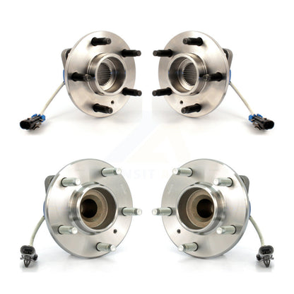 Wheel Bearing & Hub Assembly Front Rear Kit For Buick Rendezvous Pontiac Montana
