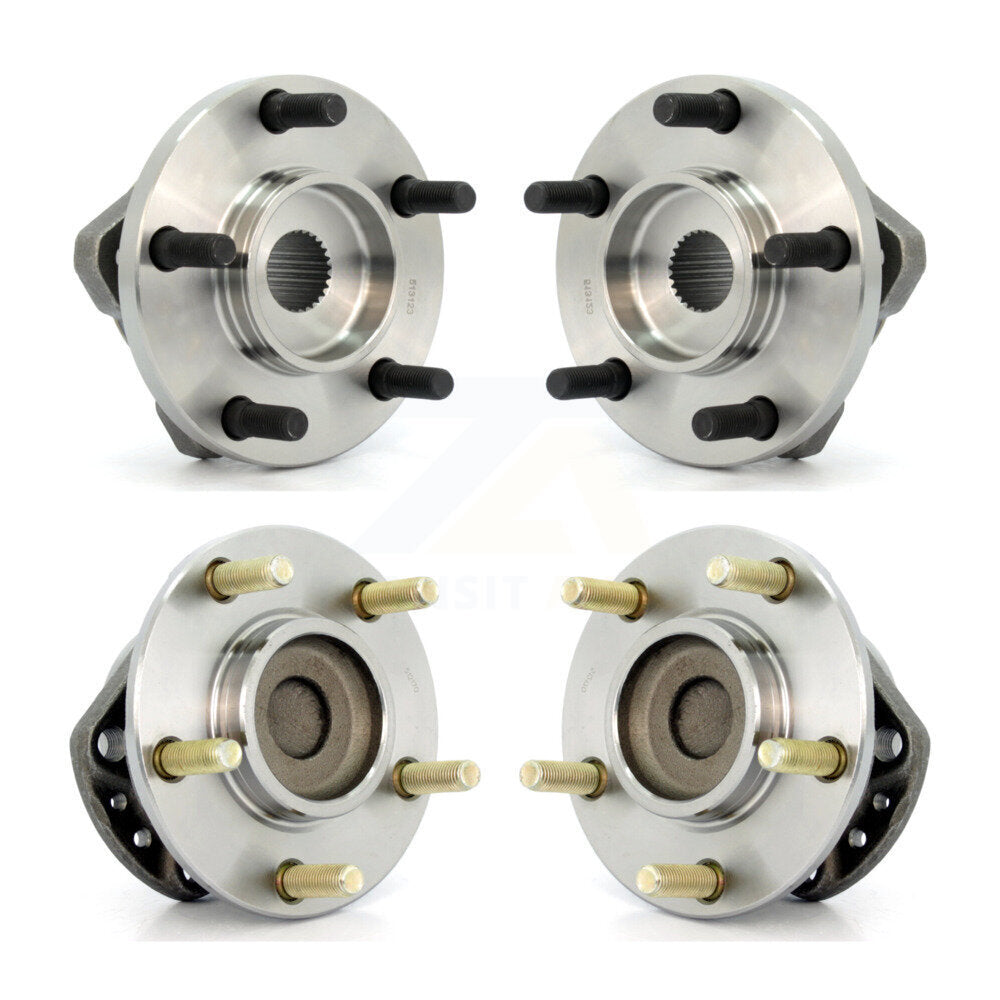Wheel Bearing Hub Assembly Front Rear Kit For Dodge Caravan Grand Chrysler Town