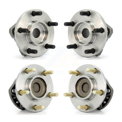 Wheel Bearing Hub Assembly Front Rear Kit For Dodge Caravan Grand Chrysler Town