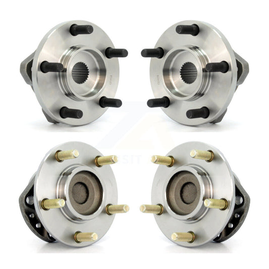 Wheel Bearing Hub Assembly Front Rear Kit For Dodge Caravan Grand Chrysler Town