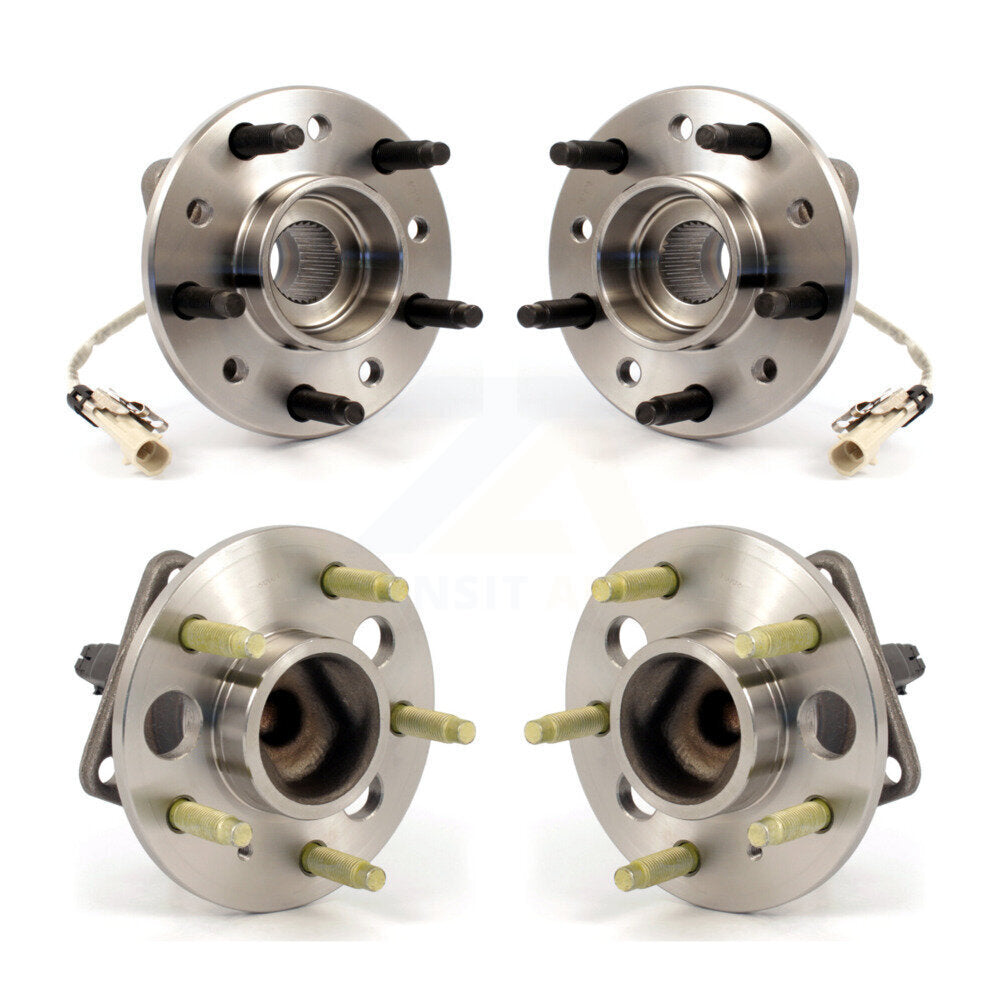 Wheel Bearing Hub Assembly Front Rear Kit For Chevrolet Malibu Pontiac Grand Am