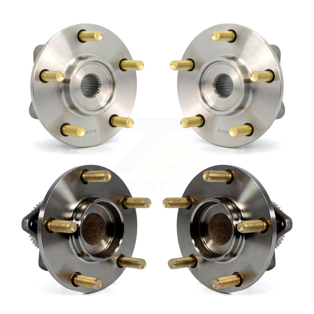 Wheel Bearing & Hub Assembly Front Rear Kit For Mitsubishi Galant Eclipse