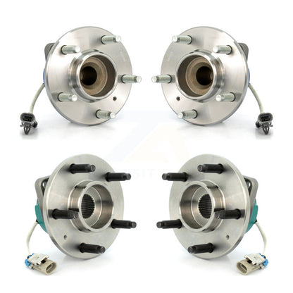 Wheel Bearing & Hub Assembly Front Rear Kit For Cadillac CTS STS