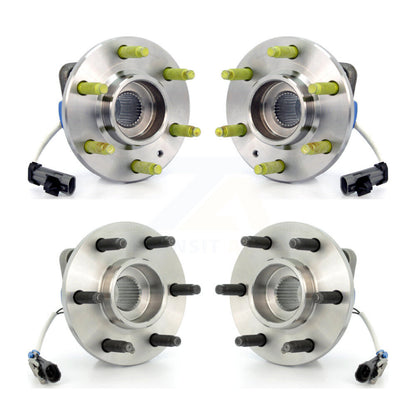 Wheel Bearing & Hub Assembly Front Rear Kit For 2004-2009 Cadillac SRX AWD