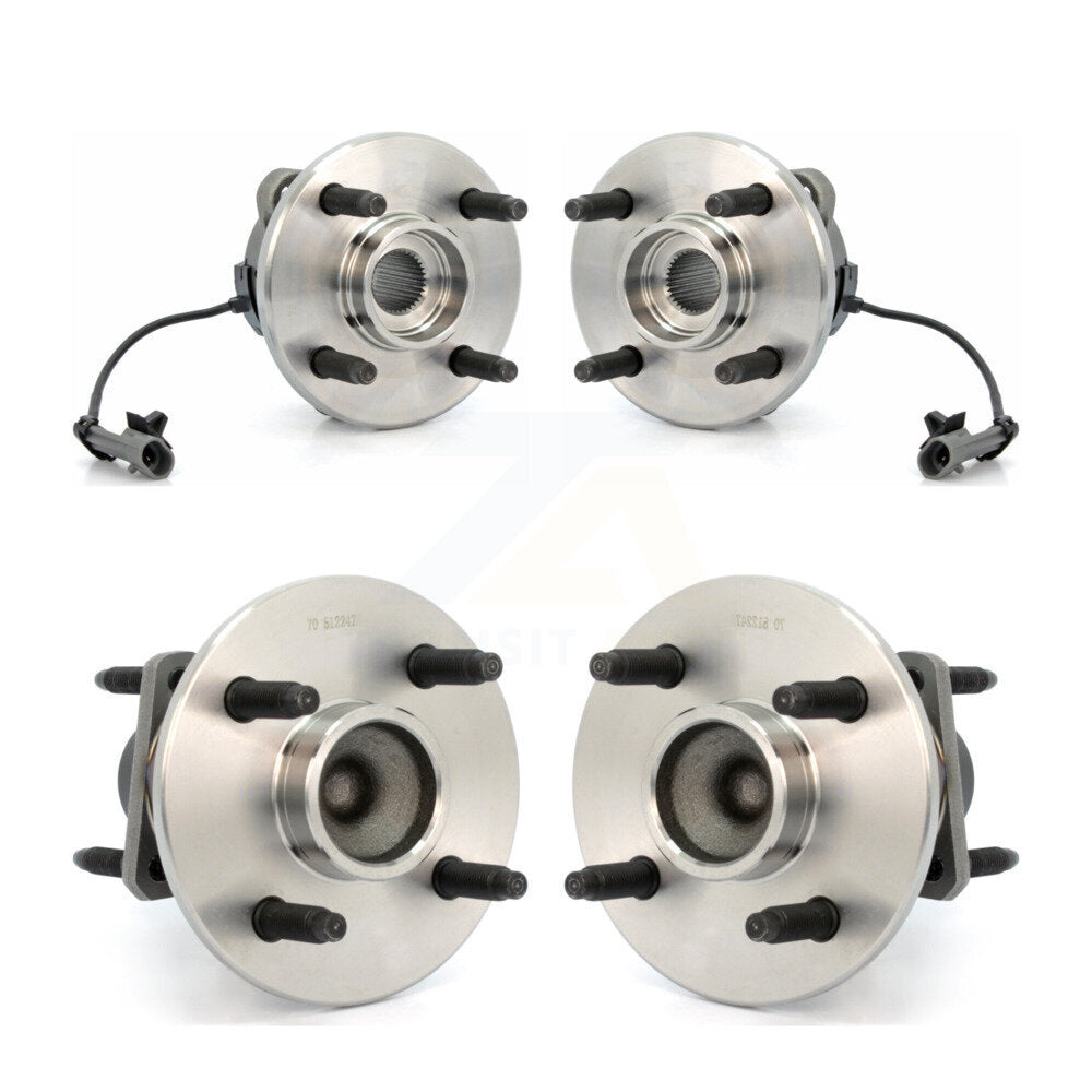 Wheel Bearing Hub Assembly Front Rear Kit For Chevrolet Cobalt Pontiac G5 Saturn