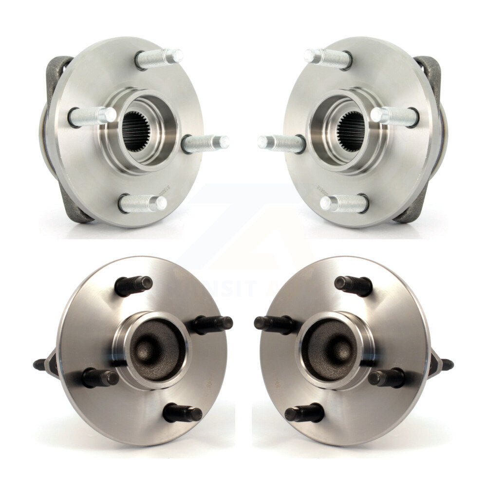 Wheel Bearing Hub Assembly Front Rear Kit For Chevrolet Cobalt Pontiac G5 Saturn