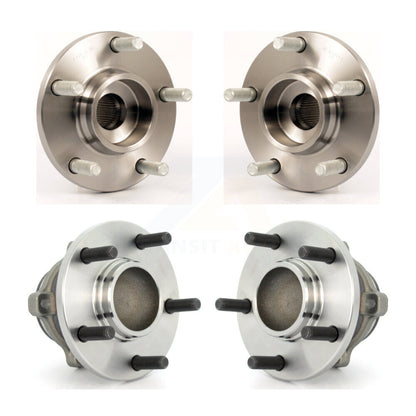 Wheel Bearing & Hub Assembly Front Rear Kit For Mazda 3 4-Wheel ABS