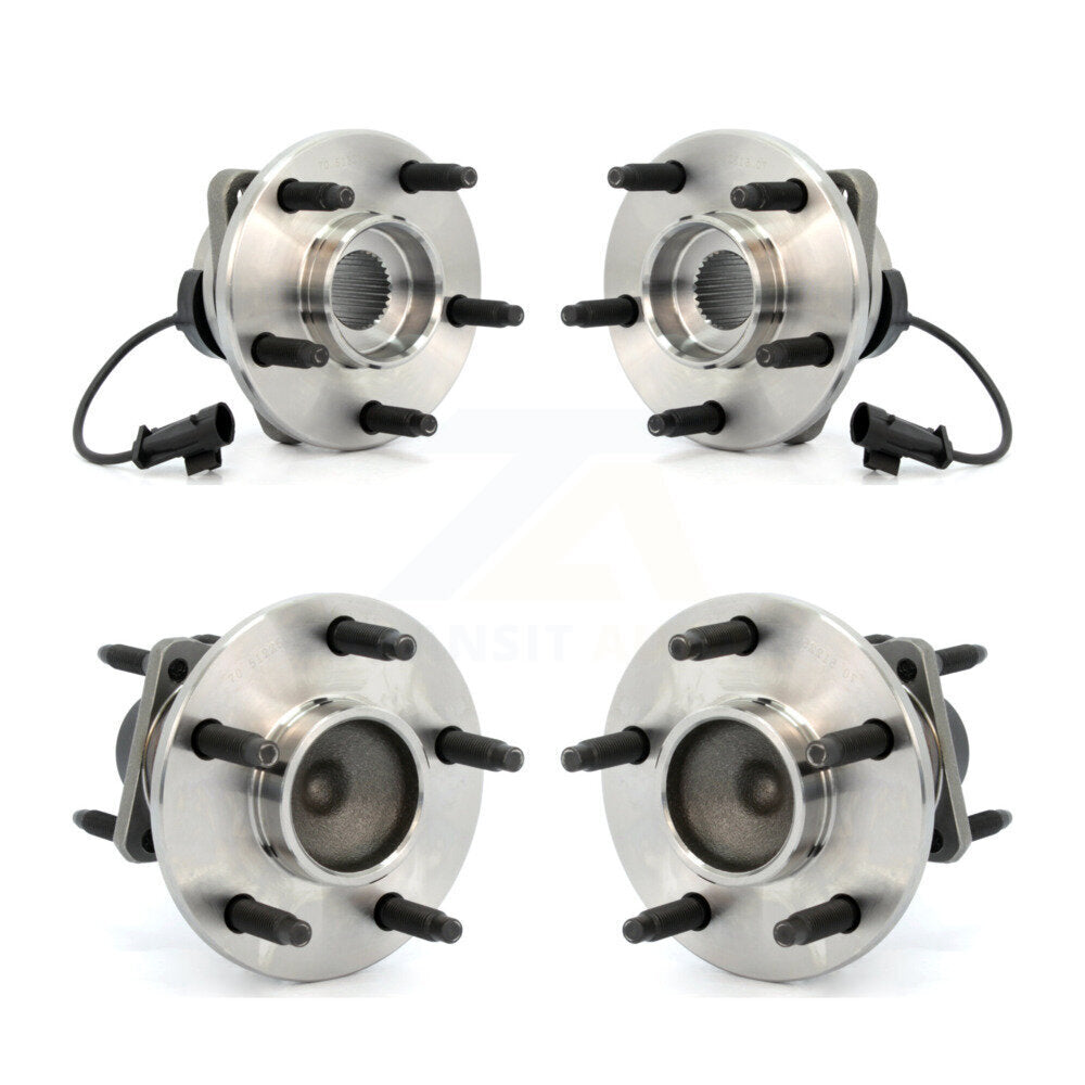 Wheel Bearing Hub Assembly Front Rear Kit For Chevrolet Cobalt With 5 Lug Wheels