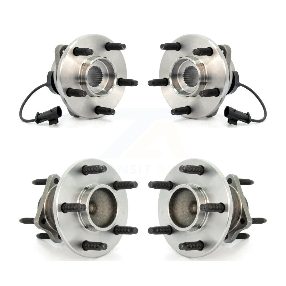 Wheel Bearing Hub Assembly Front Rear Kit For Chevrolet Malibu Cobalt Pontiac G6