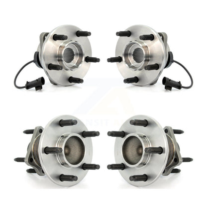 Wheel Bearing Hub Assembly Front Rear Kit For Chevrolet Malibu Cobalt Pontiac G6