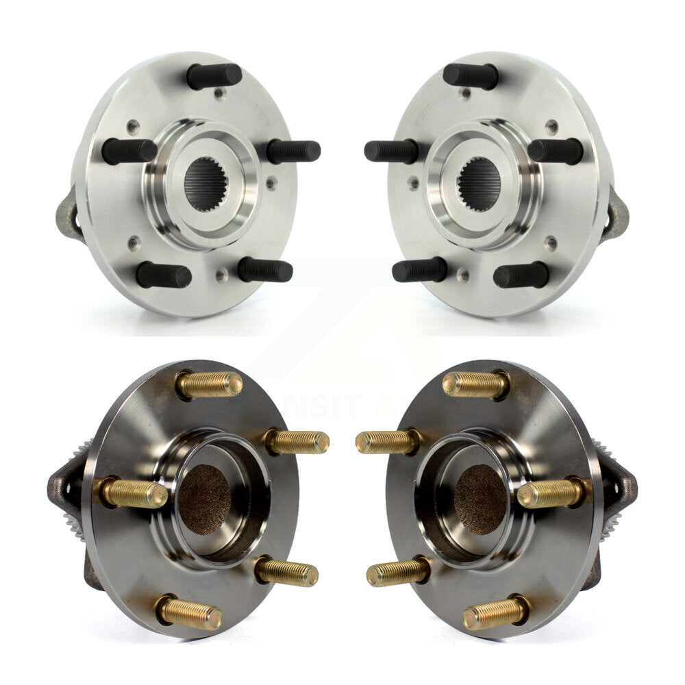 Wheel Bearing & Hub Assembly Front Rear Kit For Mitsubishi Eclipse Galant