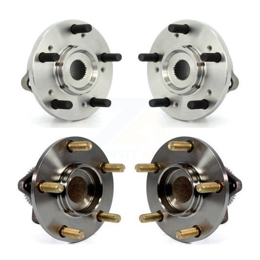 Wheel Bearing & Hub Assembly Front Rear Kit For Mitsubishi Eclipse Galant