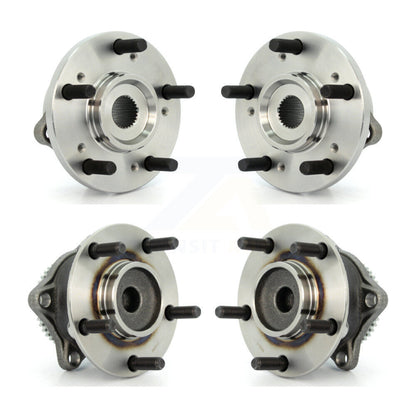 Wheel Bearing & Hub Assembly Front Rear Kit For Mitsubishi Endeavor FWD