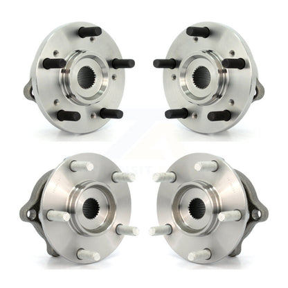 Wheel Bearing & Hub Assembly Front Rear Kit For Mitsubishi Endeavor AWD