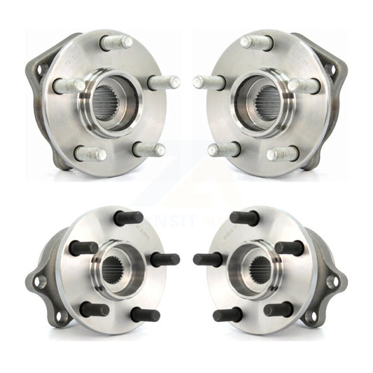 Wheel Bearing & Hub Assembly Front Rear Kit For 2005-2009 Subaru Outback Legacy