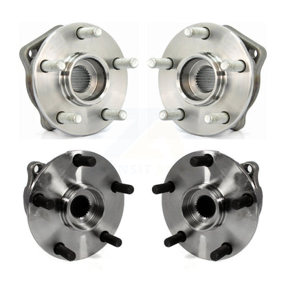 Wheel Bearing & Hub Assembly Front Rear Kit For Subaru Impreza