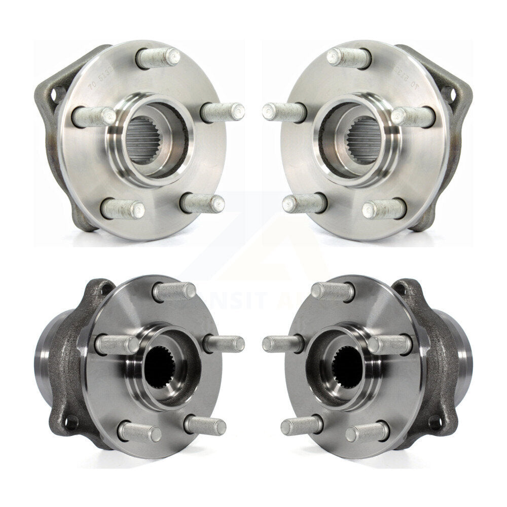 Wheel Bearing & Hub Assembly Front Rear Kit For Subaru Impreza XV Crosstrek