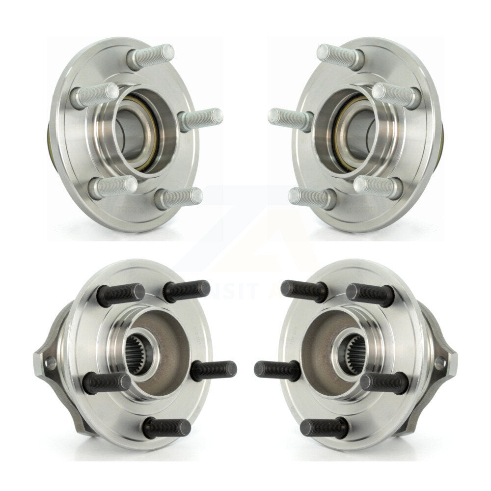 Wheel Bearing Hub Assembly Front Rear Kit For Chrysler 300 Dodge Charger Magnum