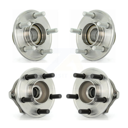 Wheel Bearing Hub Assembly Front Rear Kit For Chrysler 300 Dodge Charger Magnum